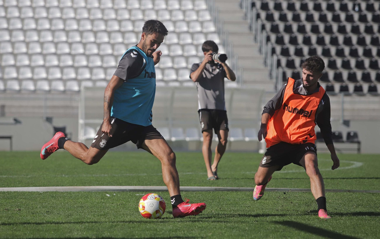 Fotos del entrenamiento de la Balona en el día de la Inmaculada Concepción