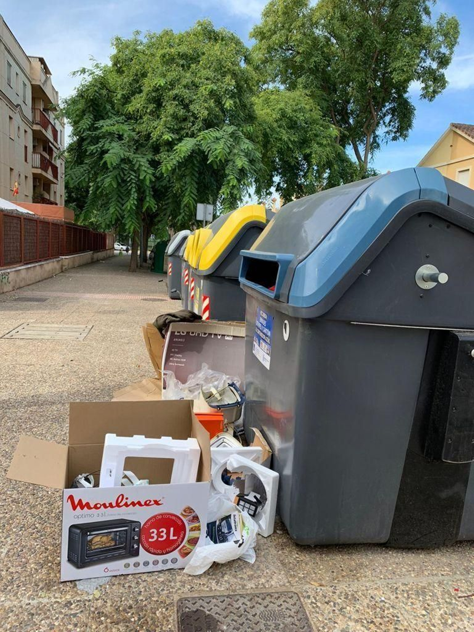 Quejas por la acumulación de basuras