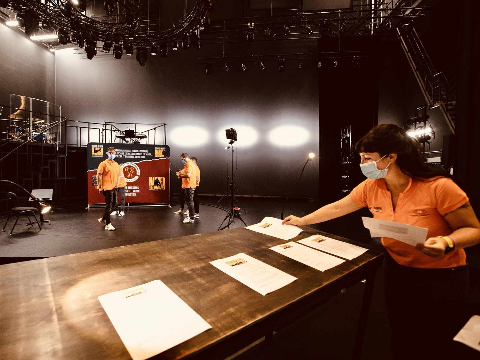 Wanda Halcyon en el desarrollo de su casting para Marked The Unforgiven.