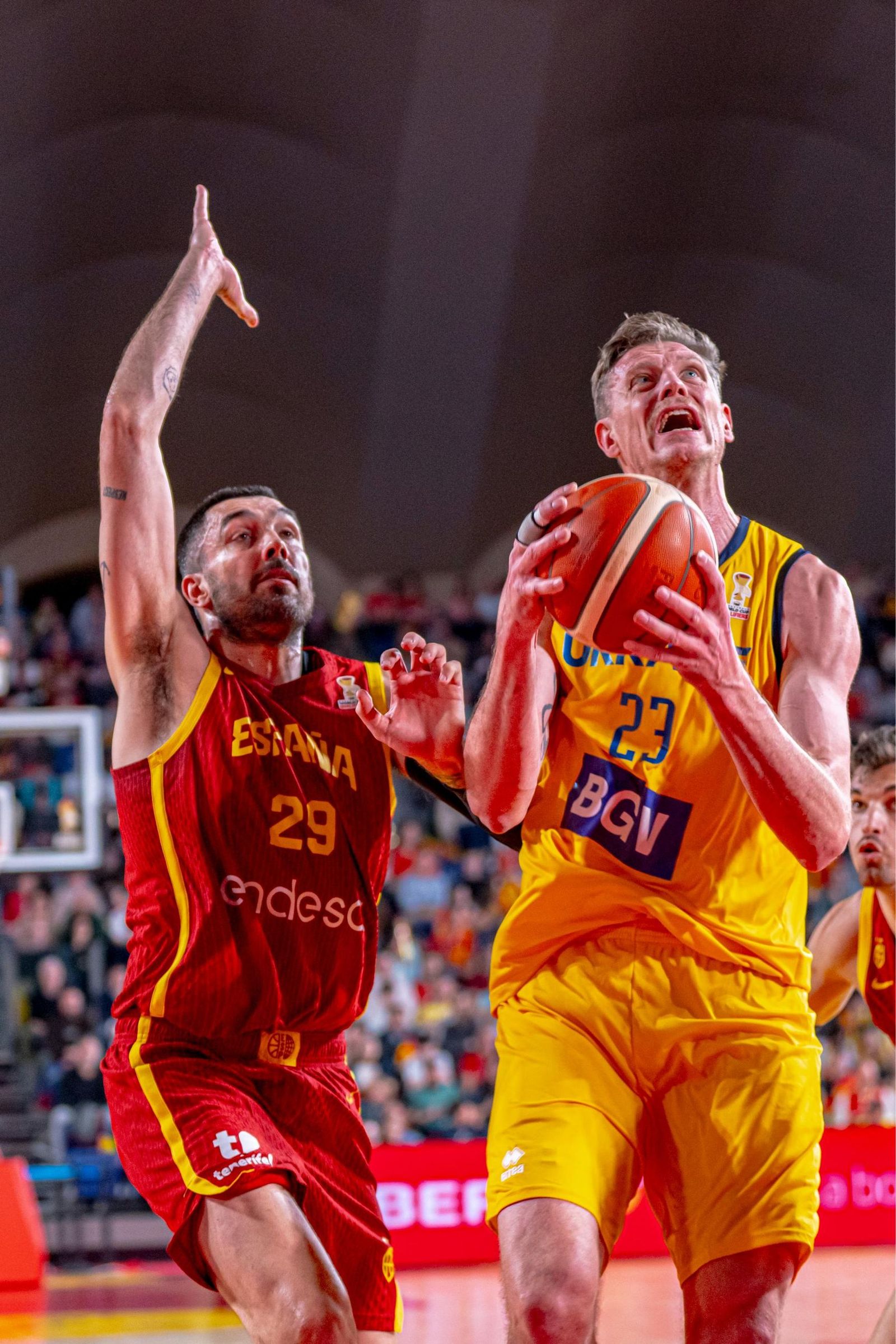 Las mejores fotos del España-Ucrania de baloncesto