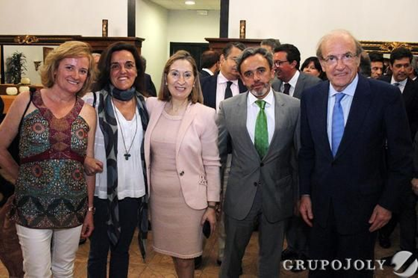 Isabel y María José Contreras, Ana Pastor, Manuel Contreras y Pedro Rodríguez.

Foto: Canterla/Josue Correa /Alberto Dominguez