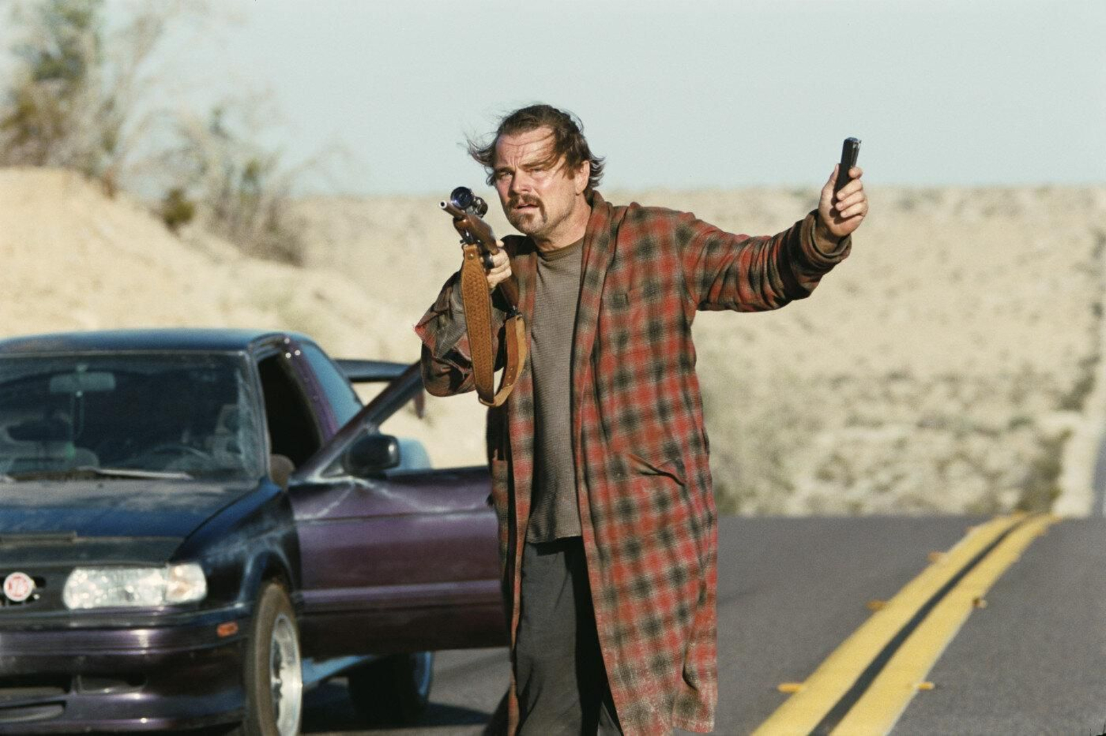 Leonardo DiCaprio protagoniza 'Una batalla tras otra'.