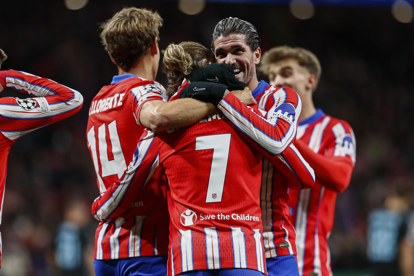 Las fotos del Atlético de Madrid - Slovan de Bratislava