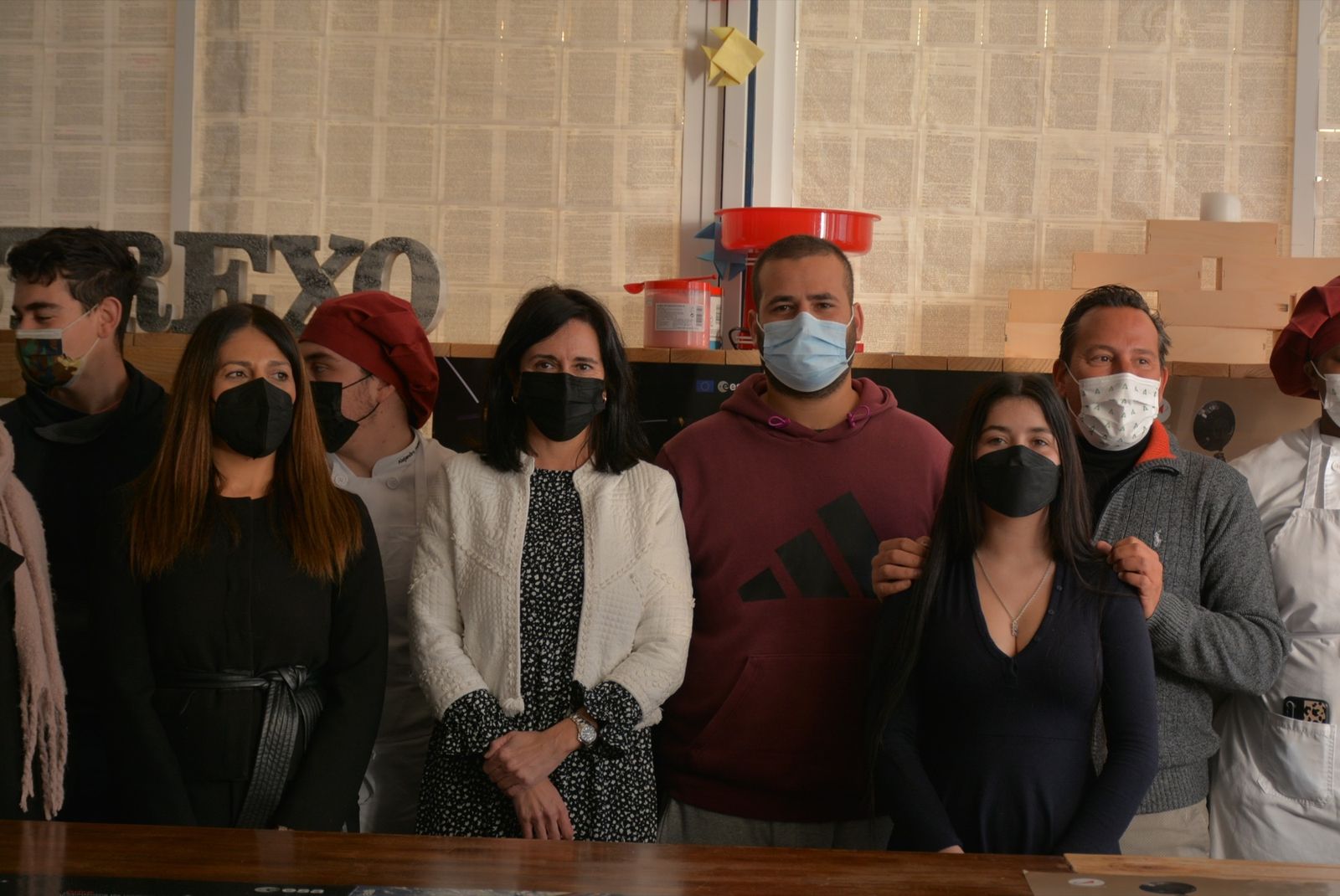 Entrega del premio a Cloe Schutt.