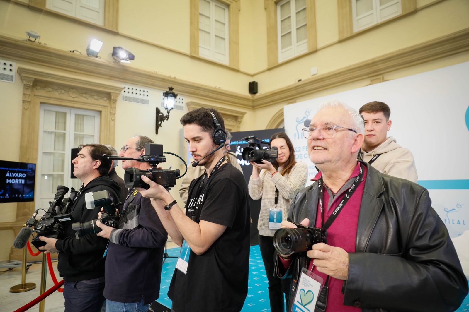 Imágenes en el paseo de la fama de Álvaro Morte