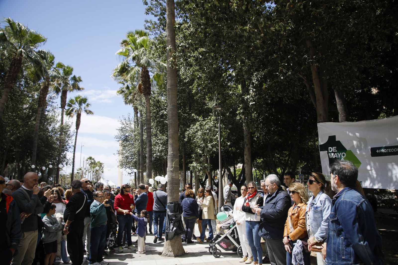 Las imágenes del CSIF en la celebración del Día del Trabajador en Almería