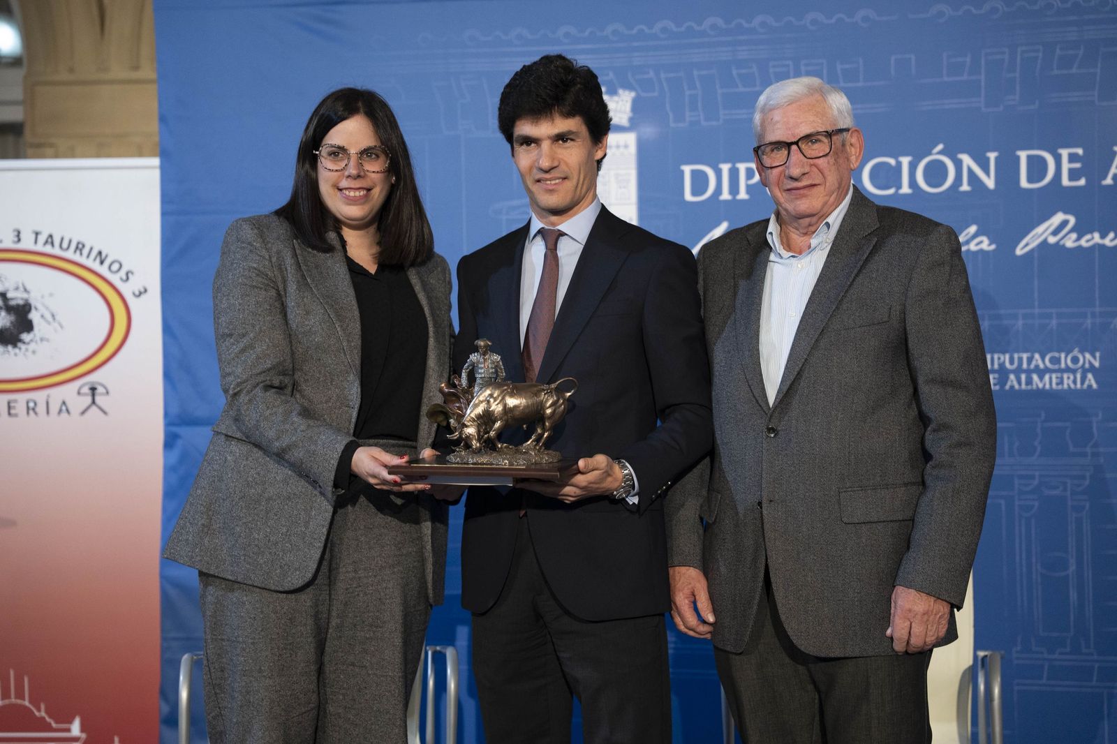 Pablo Aguado y David de Miranda, premiados en el Foro 3 Taurinos 3 de Almería