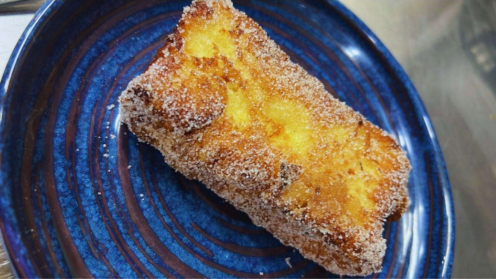 La torrija de Paco Morales se caracteriza por su toque de ron añejo y vainilla