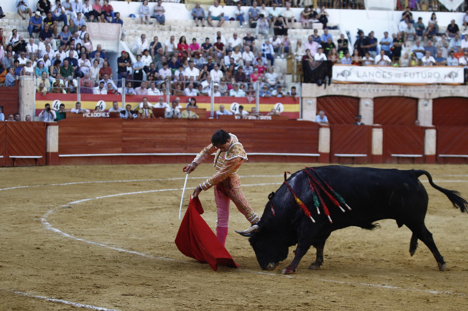 Las mejores imágenes de los toreros Fortes, Juan Ortega y David de Miranda en la Feria de Almería 2025