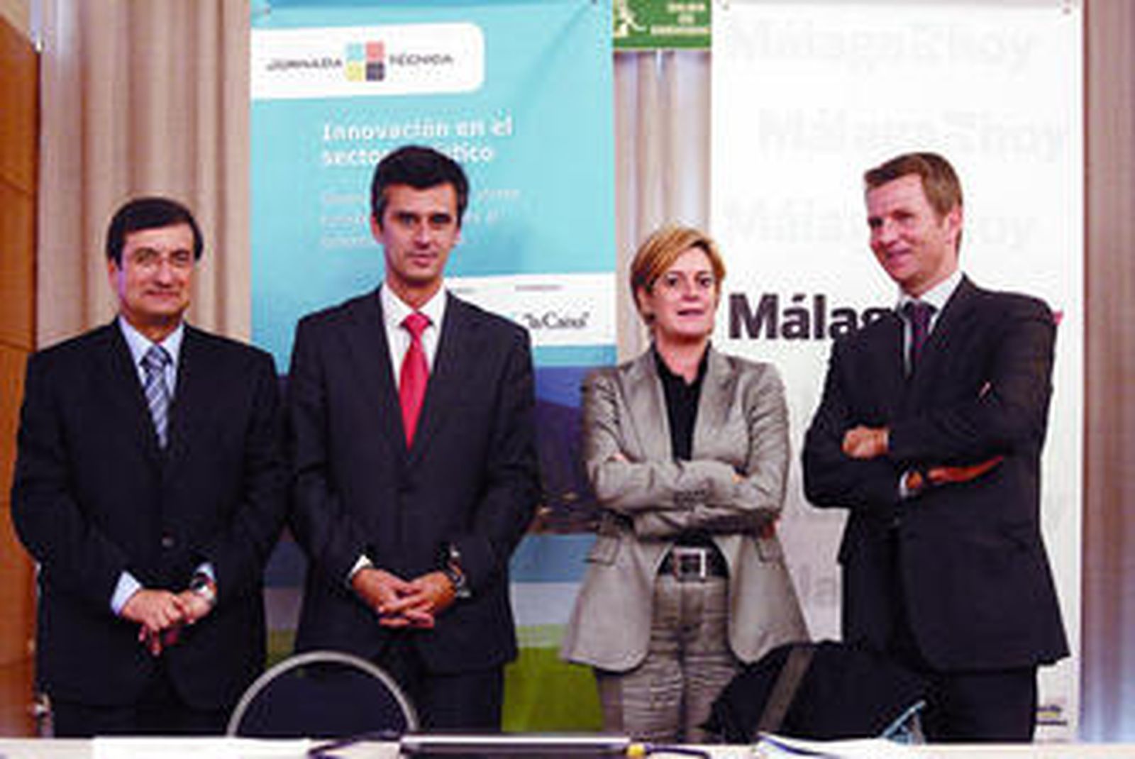 José Luis López, José Luis Córdoba, Montserrat Reyes y Fernando Ortega.