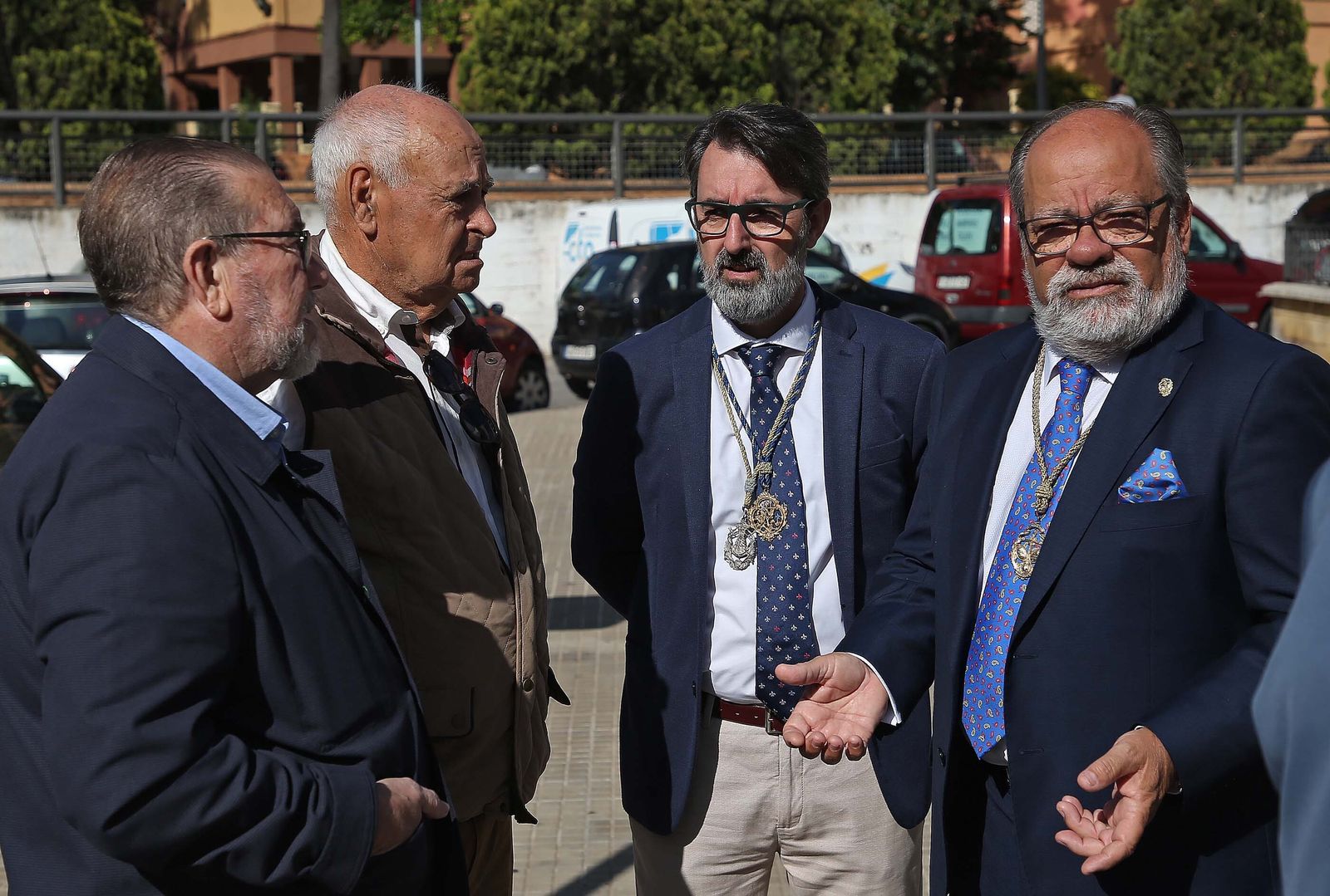 El comienzo de la peregrinación de la Hermandad del Rocío de Algeciras, en imágenes