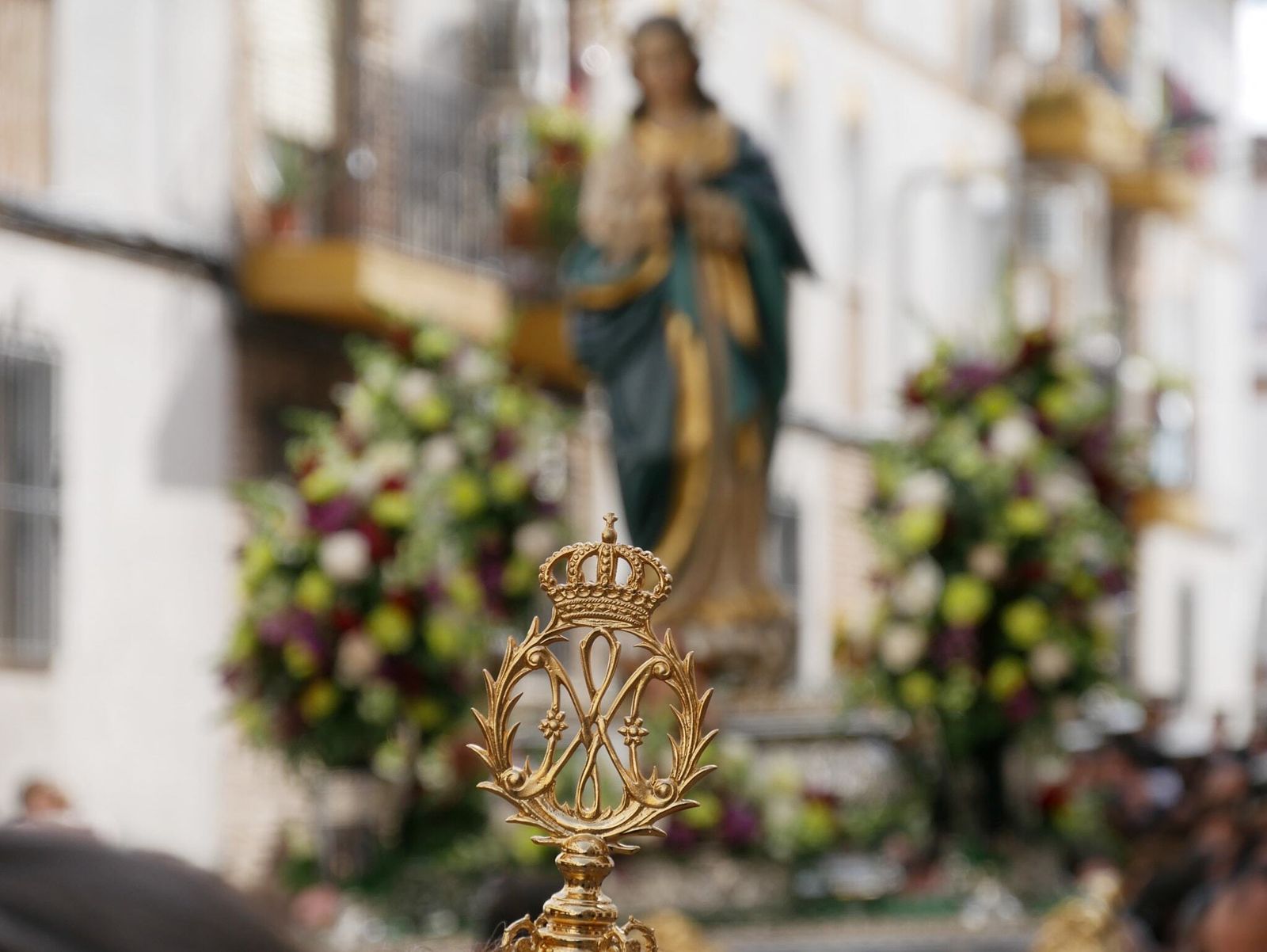 La procesión de la Inmaculada en El Carpio, en fotografías