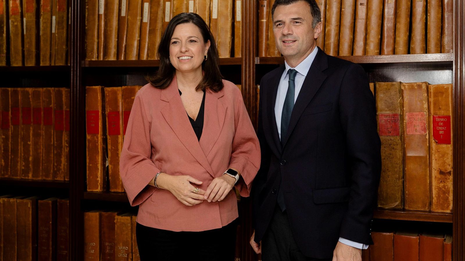 Patricia Cavada y Bruno García.
