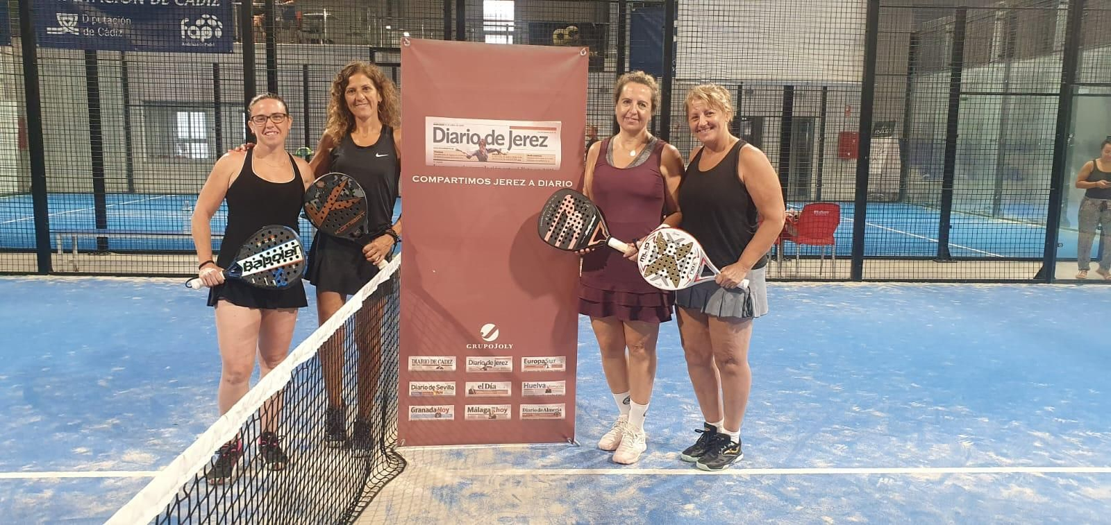 Gema Clavijo y Natalia Alcón., a la final de Veteranas tras vencer en semifinales a Carmen Alegre y Milagros Ponce.