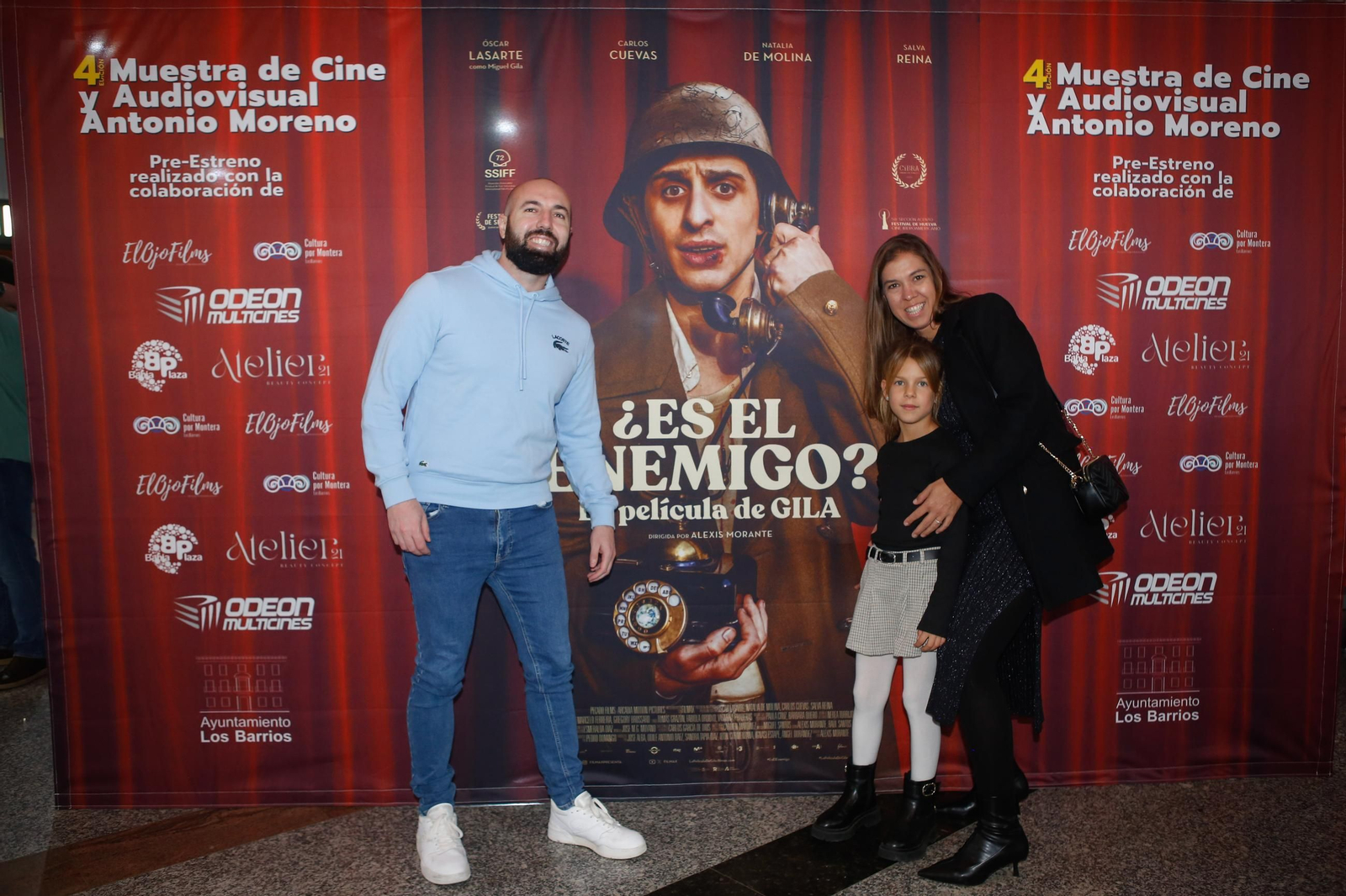 Las fotos del preestreno de la película de Alexis Morante sobre Gila en Los Barrios