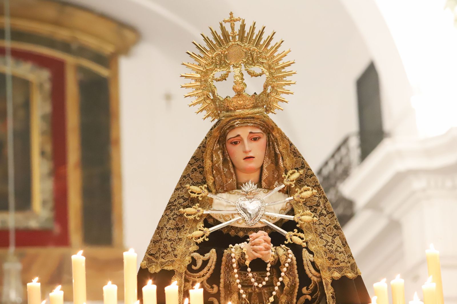 Fotos del Viernes Santo en Los Barrios: Buena Muerte y Mayor Dolor