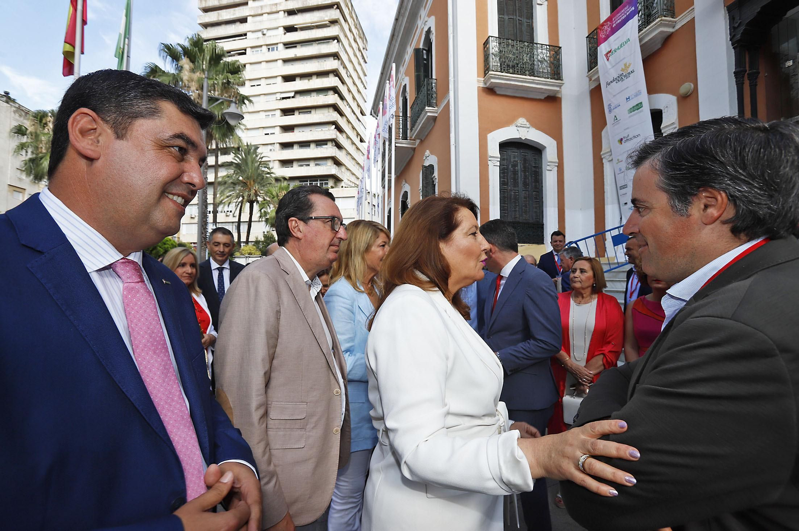 Imágenes de la inauguración del VIII Congreso Internacional de Frutos Rojos en Huelva