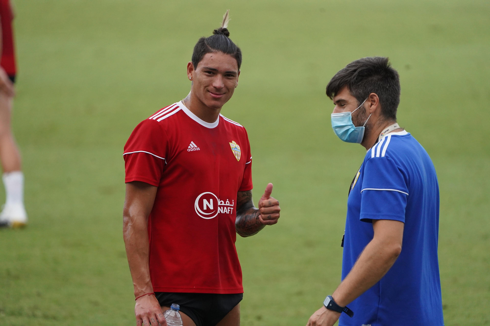 Fotogalería del entrenamiento del Almería, lunes 10
