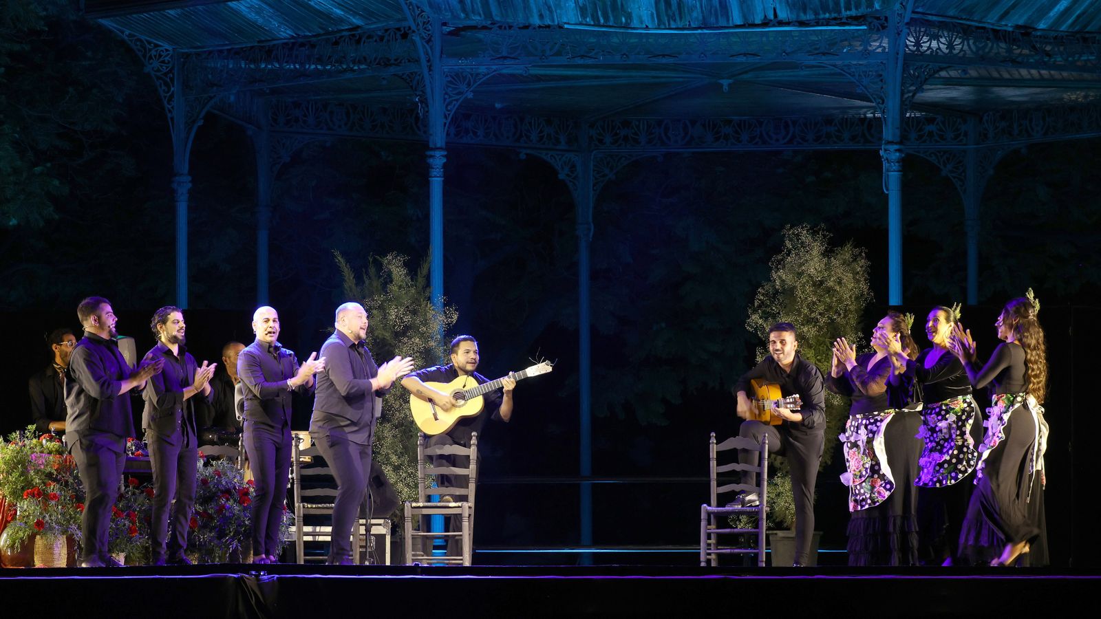 Fiesta de la Bulería Joven con Fernando Jiménez en 'Santiago, Alfa y Compás'