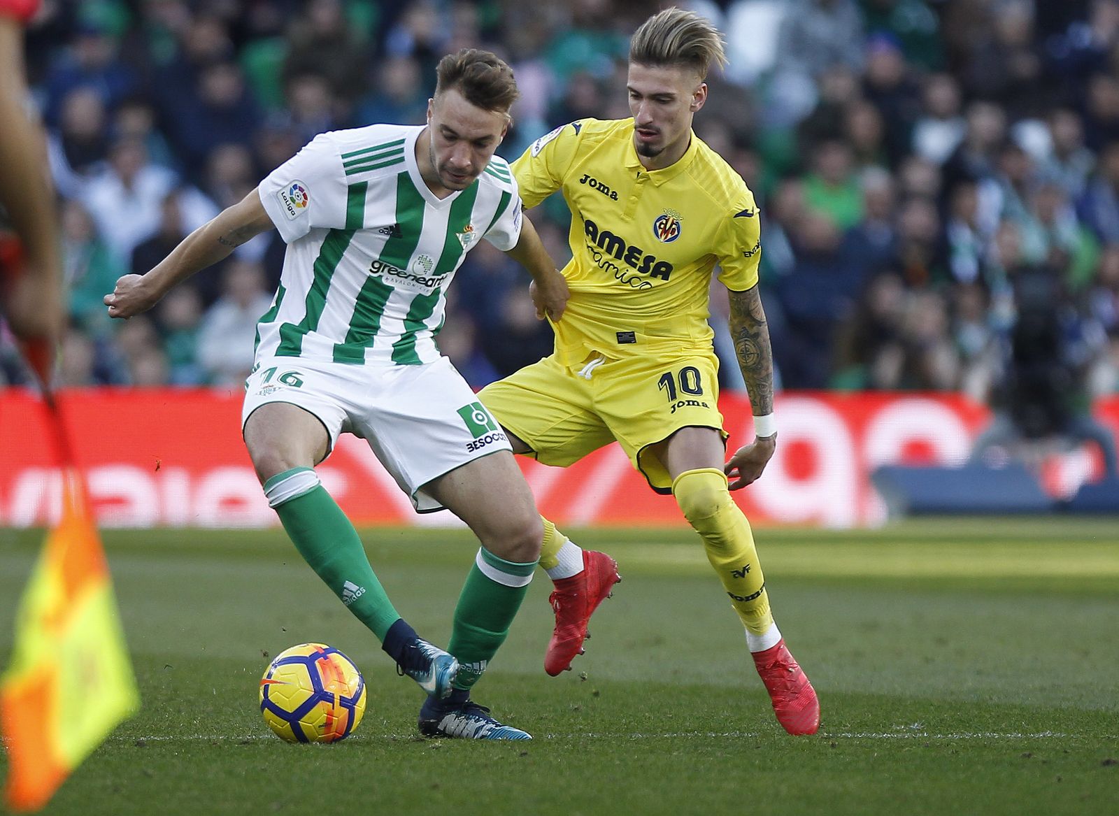 El Real Betis-Villarreal, en imágenes