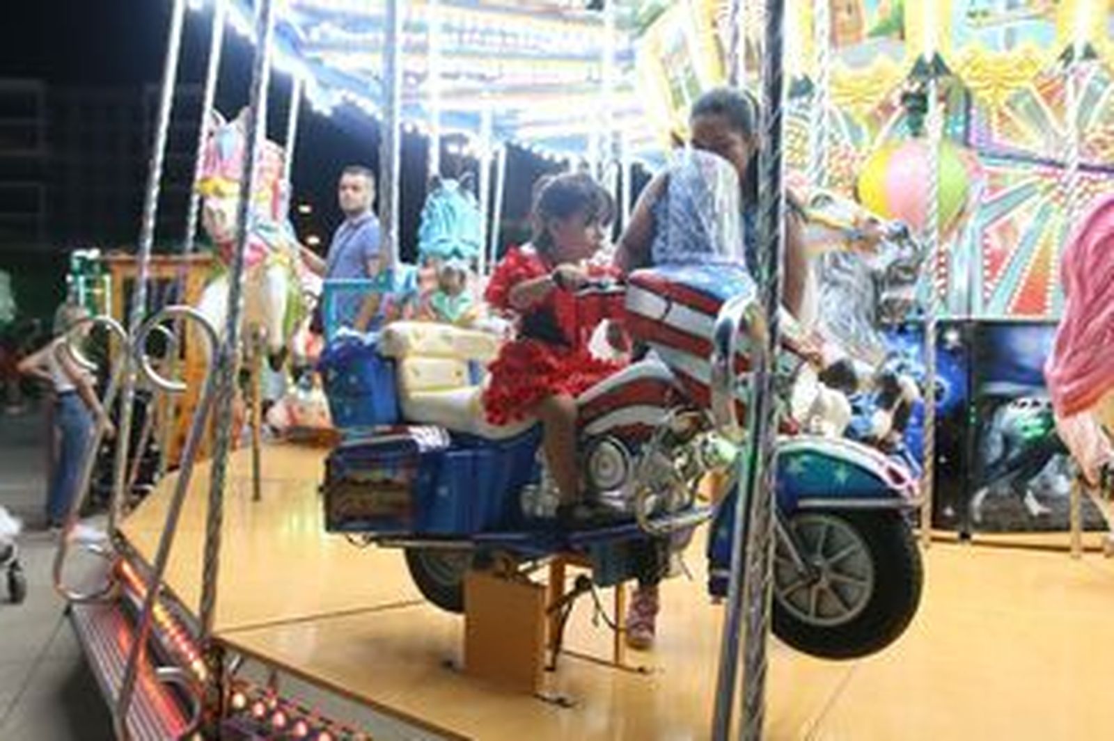 Una imagen de archivo de una de las atracciones de la Feria.