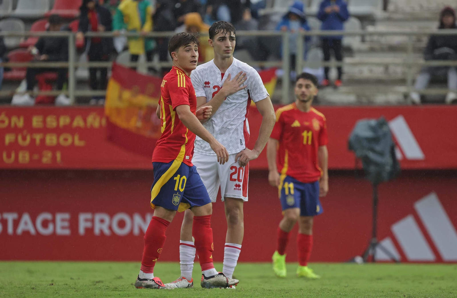 Las mejores fotos del España - Malta sub-21 en Algeciras