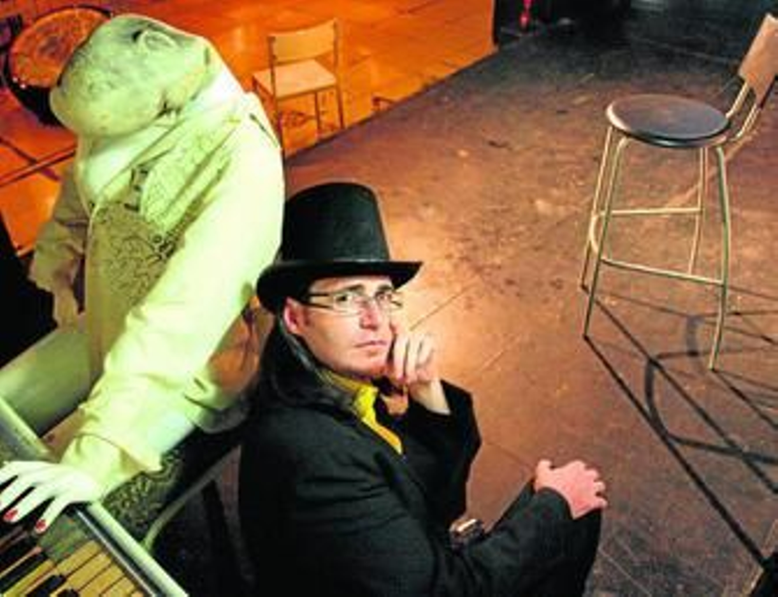 Antonio García Villarán, escritor y editor del sello sevillano El Cangrejo Pistolero.