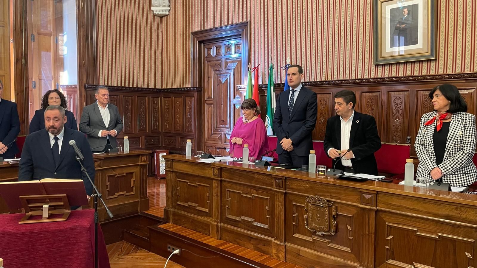 Imagen del pleno de la Diputación Provincial.