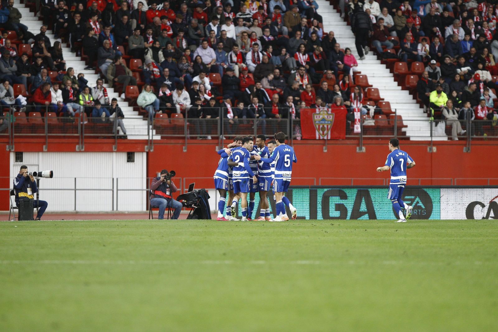 Las fotos del partido U.D. Almería-Granada C.F.