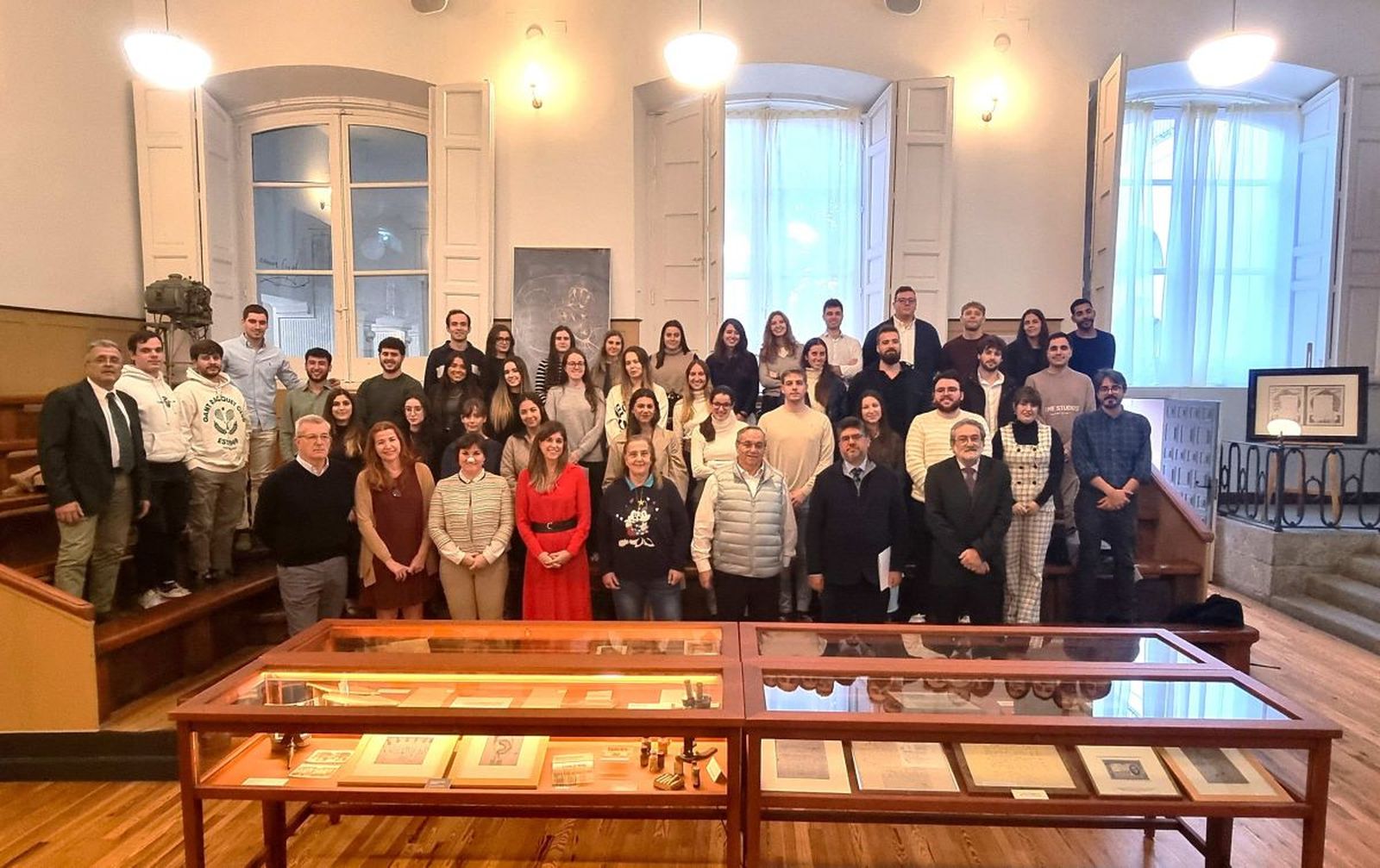 Alumnos y profesores de Salud Digital de la UAX