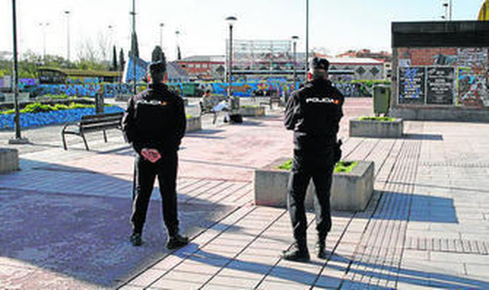 El botellódromo estuvo tranquilo toda la jornada.