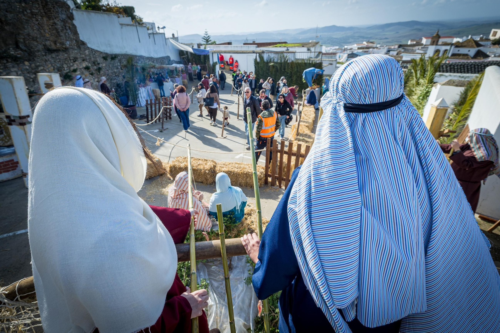 Las imágenes del belén viviente de Medina 2025