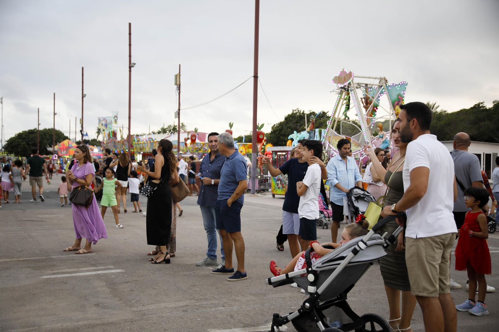 Las imágenes del lunes en la Feria de Almería sin ruidos