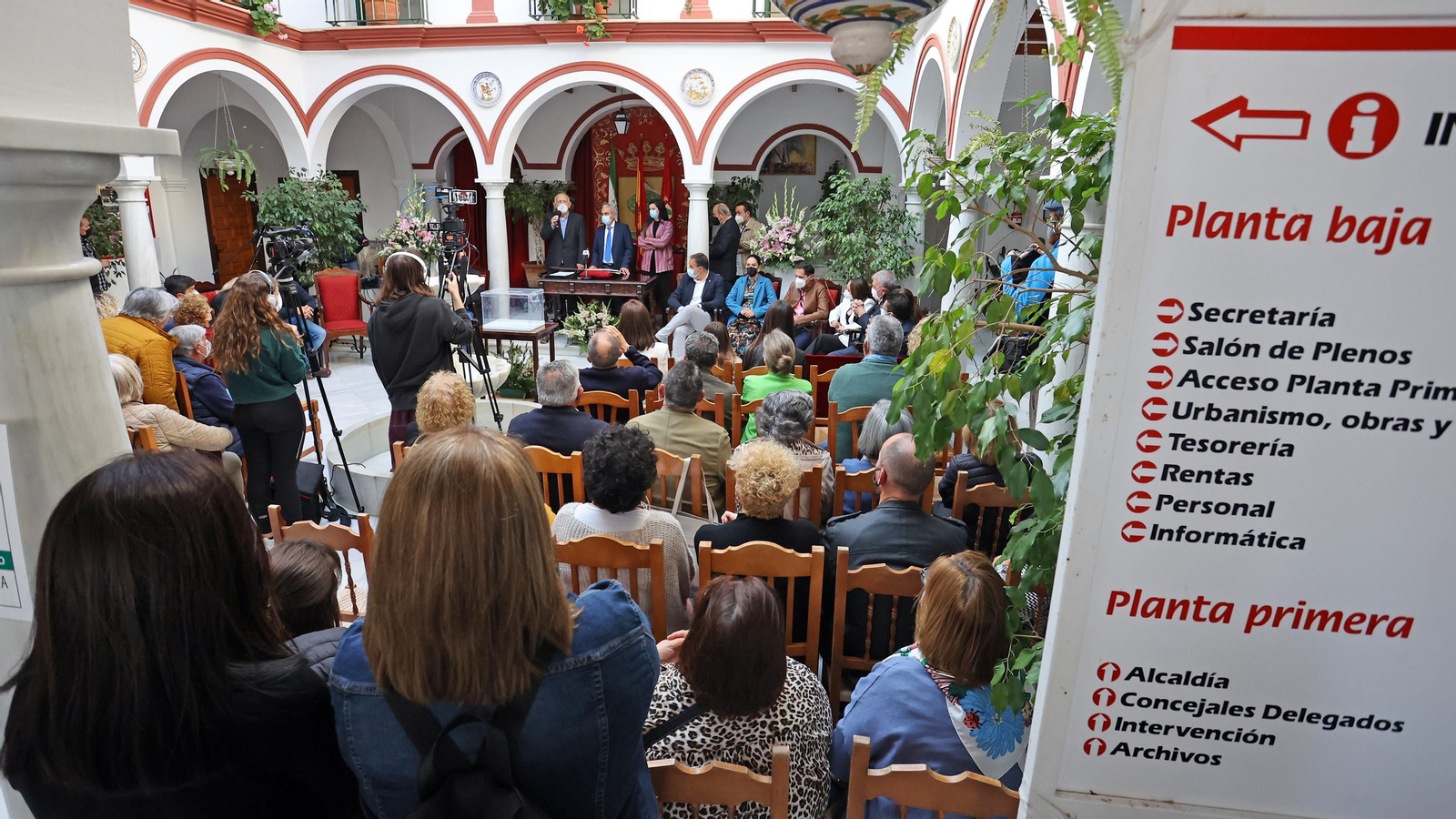 Imágenes de la toma de posesión de Ramón Galán como Alcalde de Trebujena