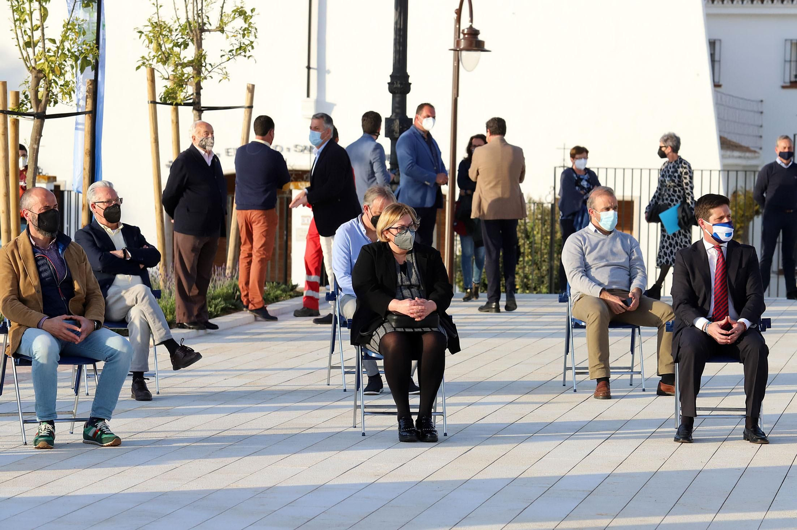 Imágenes del entorno del Santuario de la Cinta en su inauguración