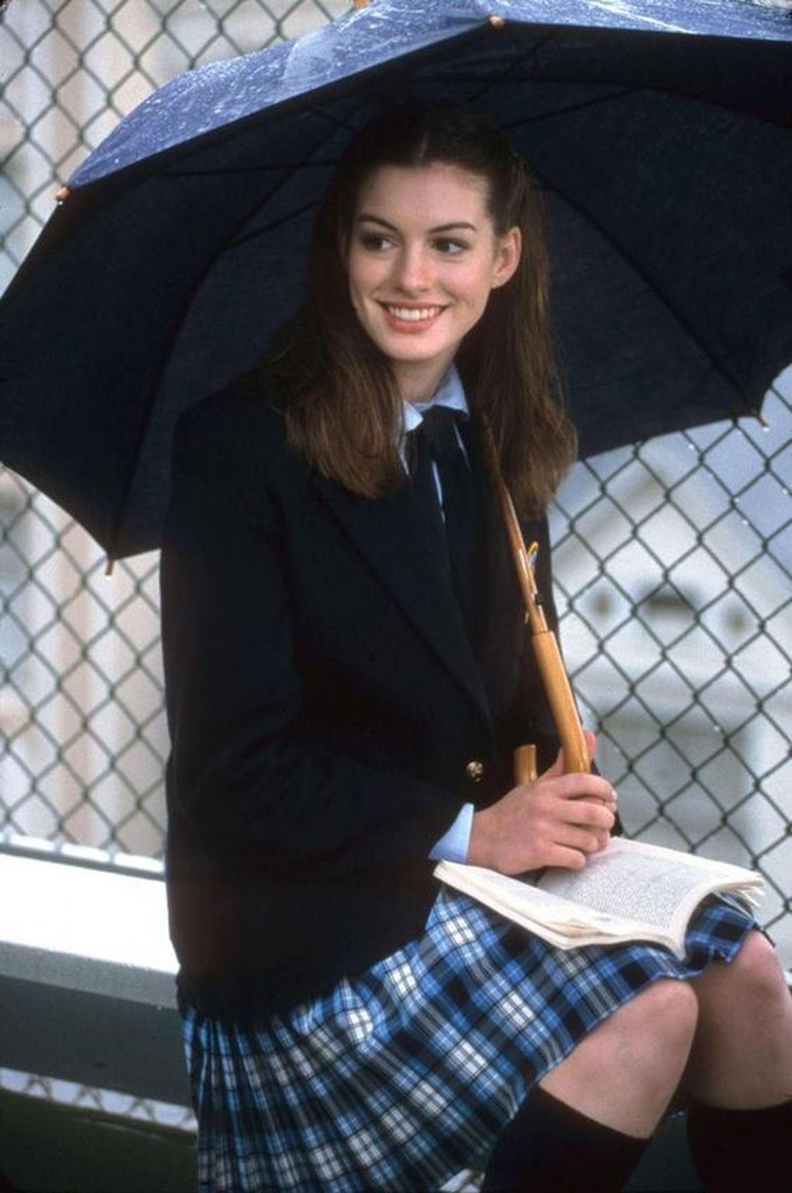 Anne Hathaway en 'Princesa por sorpresa', un socorrido disfraz de Halloween.