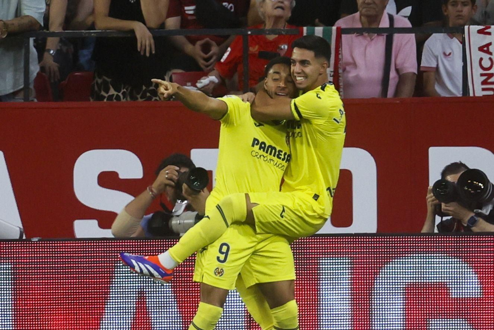 Las imágenes del Sevilla FC - Villarreal CF