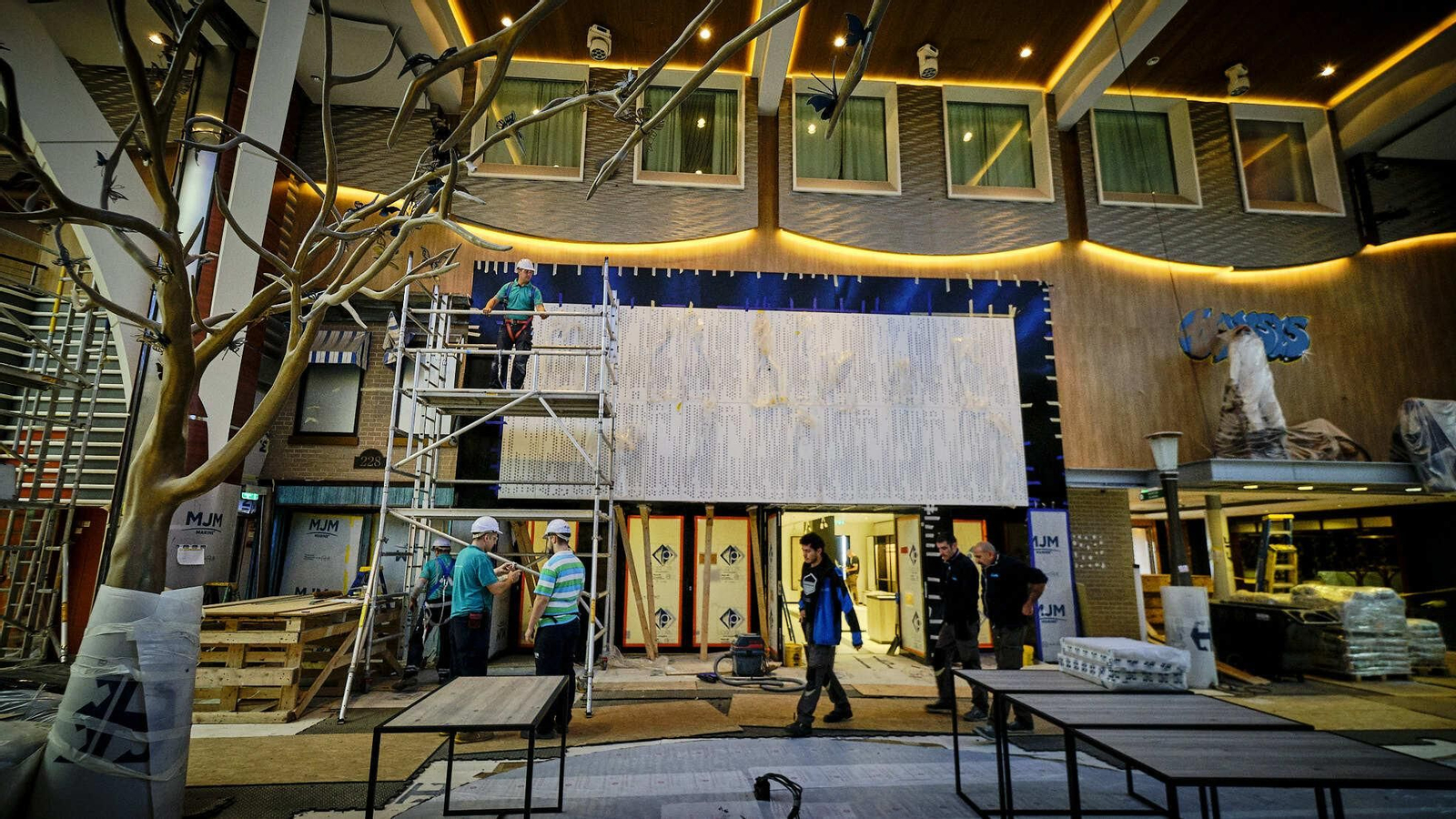 Obras en el buque 'Oasis of the Seas' Obras en el buque 'Oasis of the Seas'