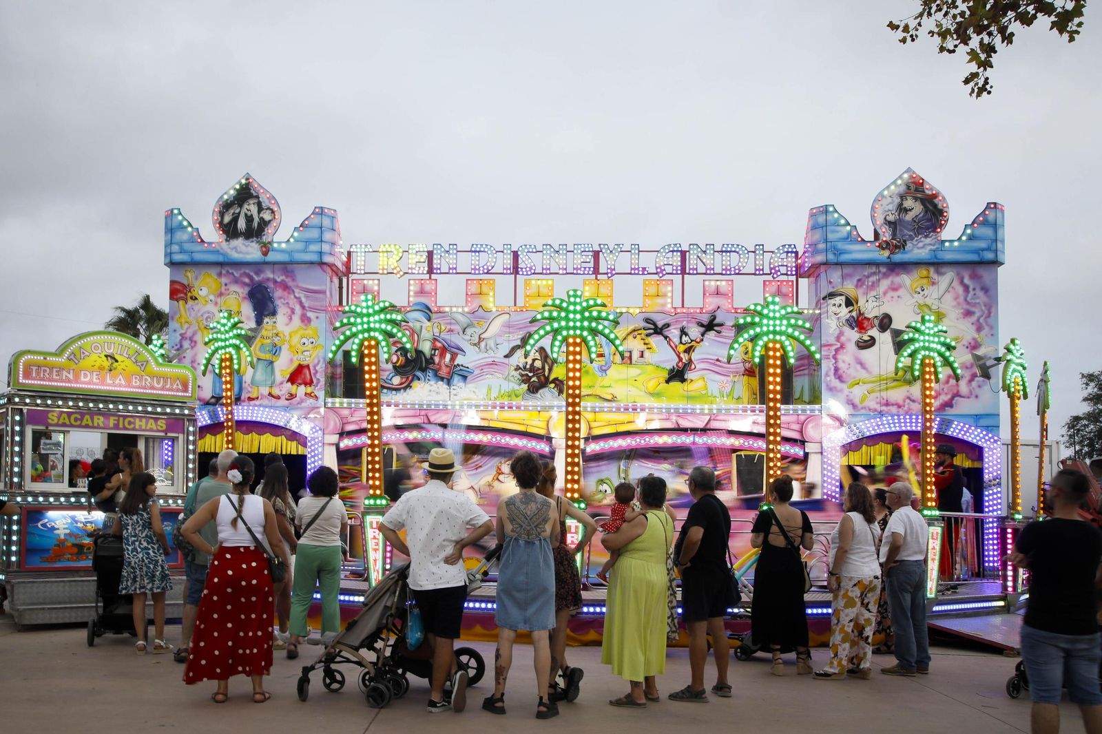 Las imágenes del lunes en la Feria de Almería sin ruidos