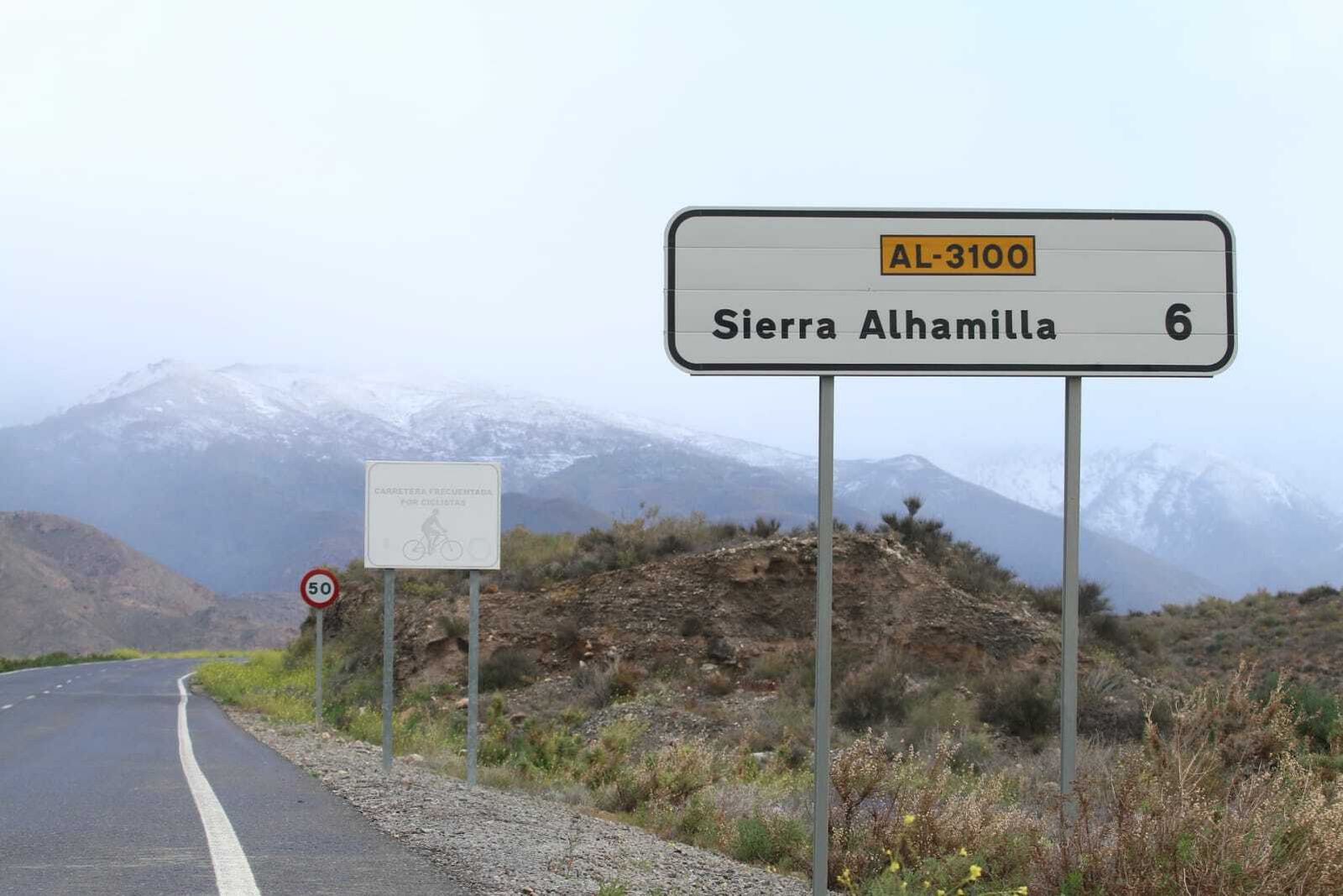 Gloria deja un manto blanco de nieve en la zona norte de la provincia