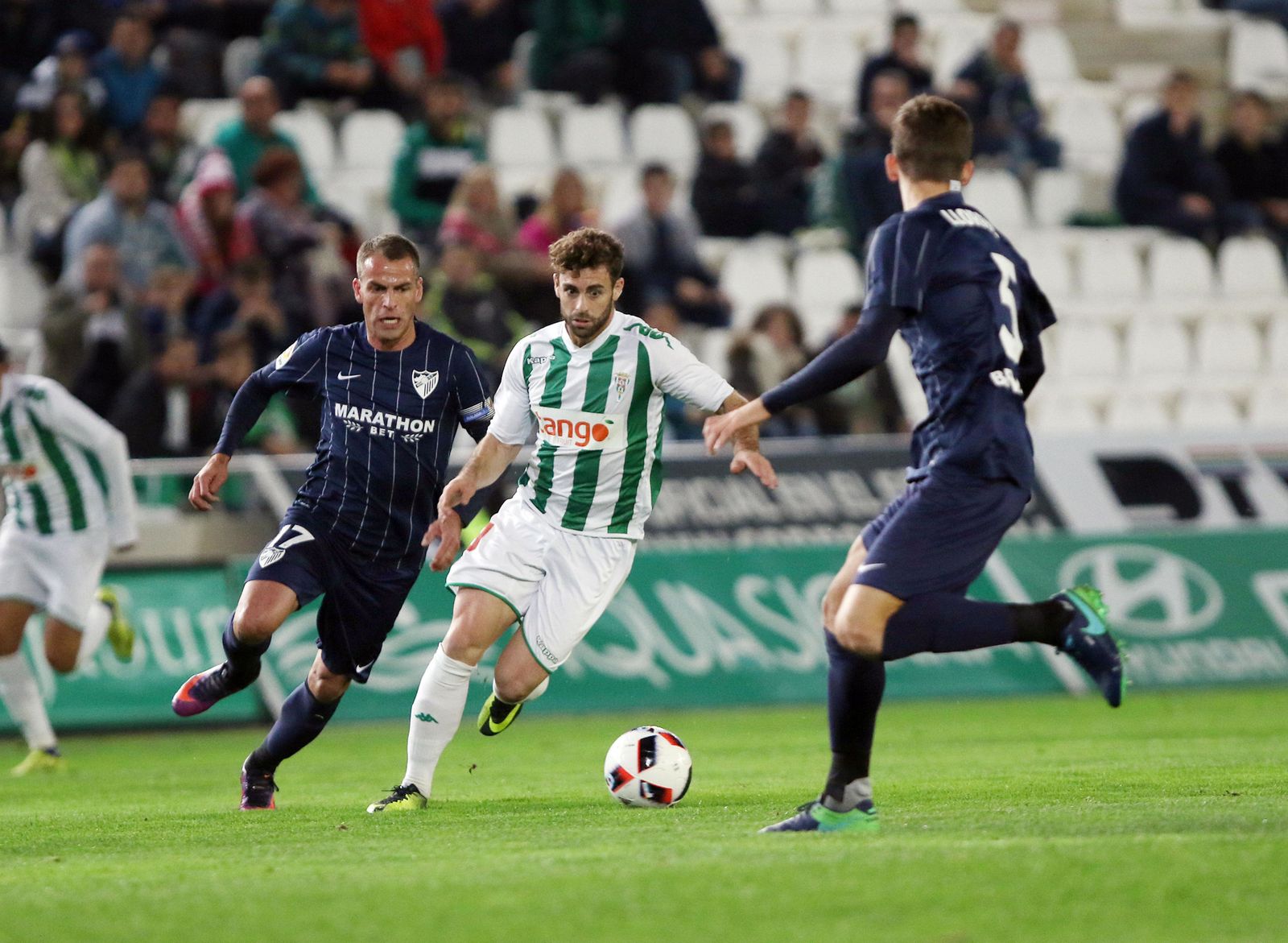 Las imágenes del Córdoba-Málaga