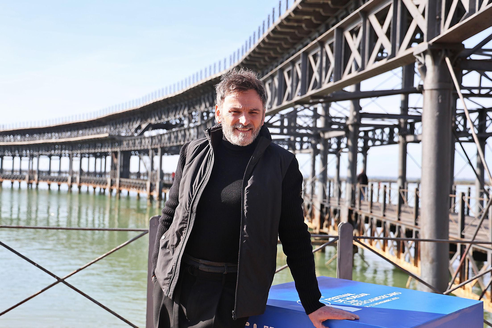 Imágenes de la sesión de fotos con el actor Fernando Tejero para el Festival de Cine Iberoamericano de Huelva