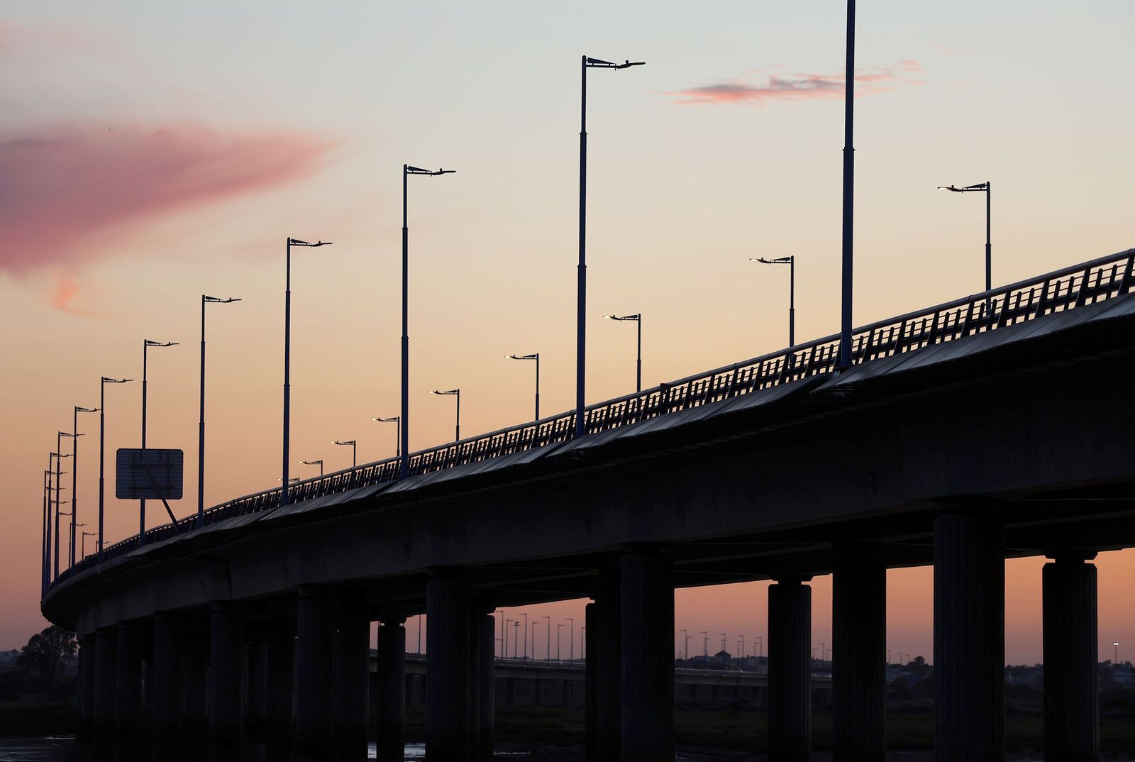Puente sobre el río Odiel