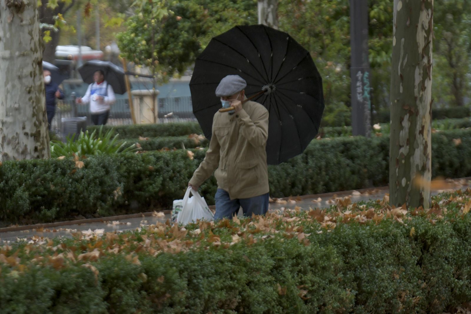 Fotos: día de lluvia en Granada