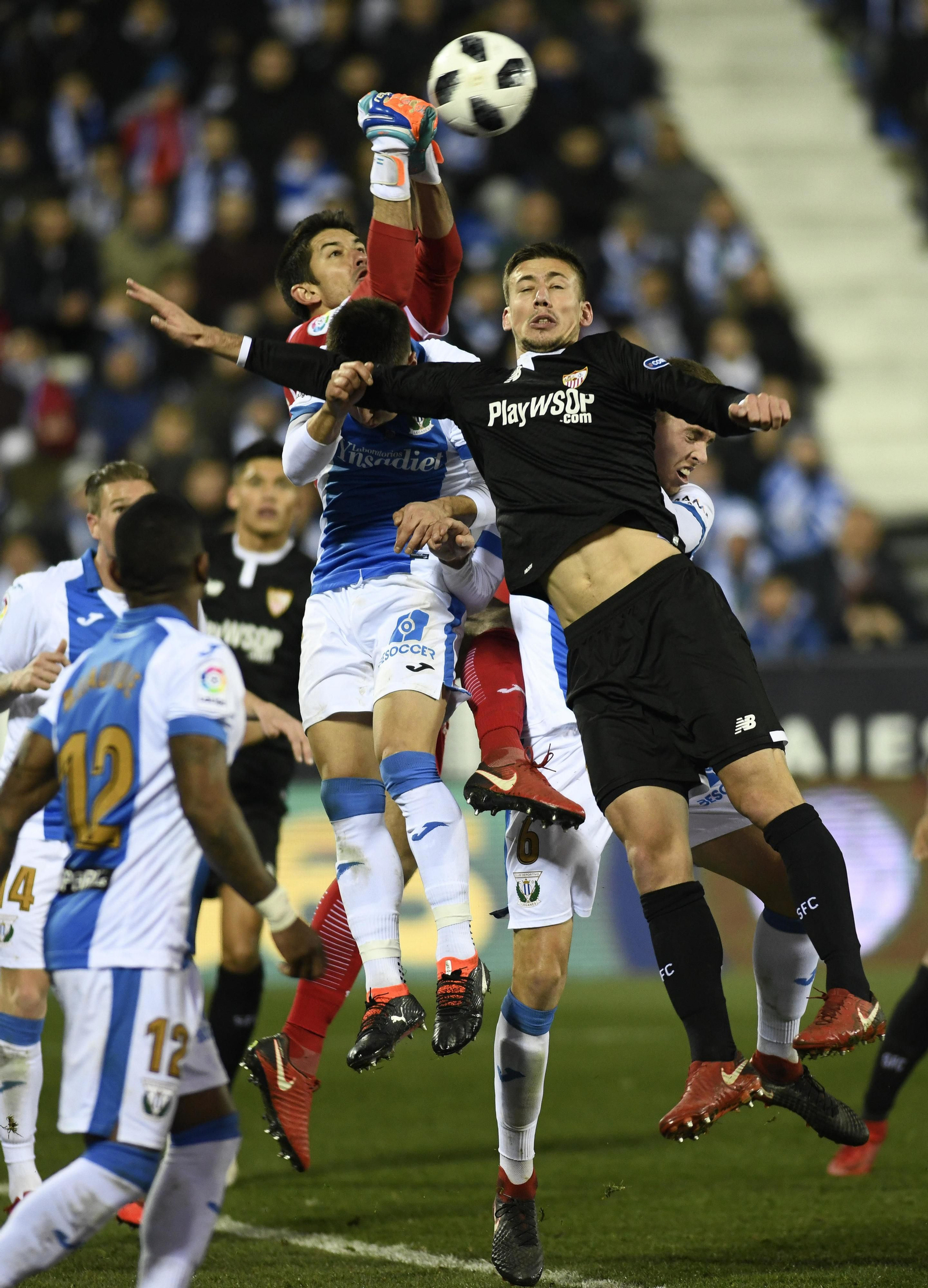 Las imágenes del Leganés-Sevilla de Copa