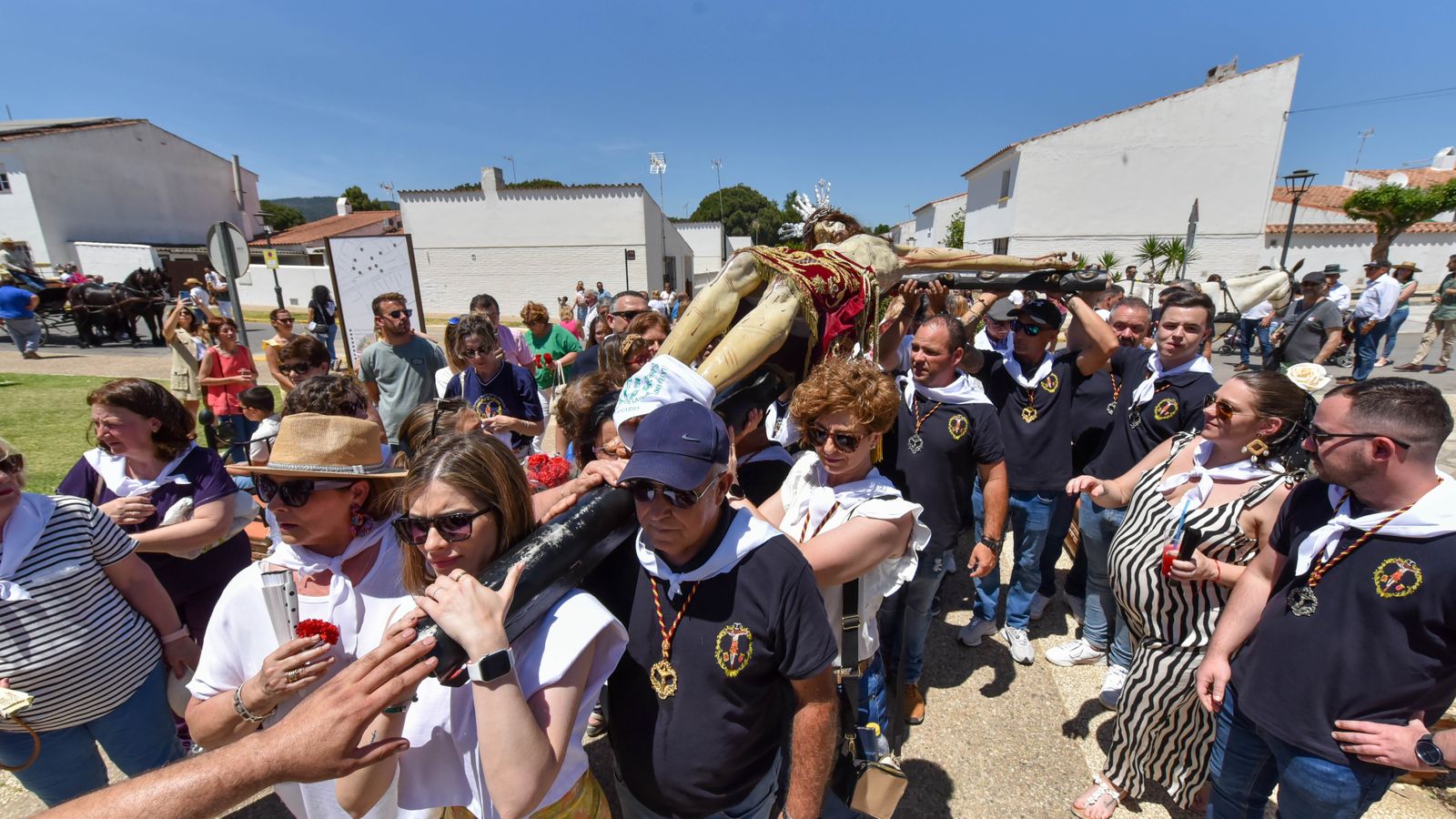 Fotos de la Romeria del Cristo de La Almoraima en Castellar