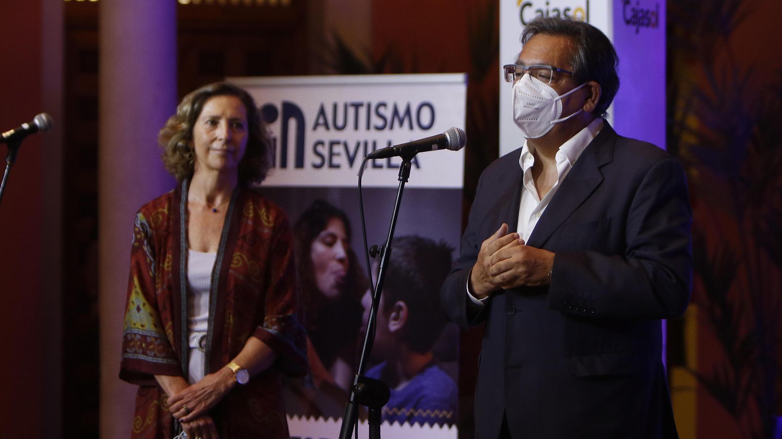 Mercedes Molina y Antonio Pulido.