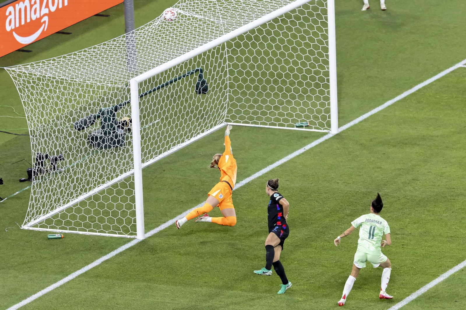 Las imágenes del Inglaterra-Italia