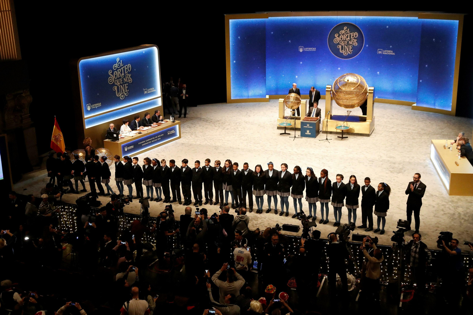 Las imágenes del Sorteo de la Lotería de Navidad 2019