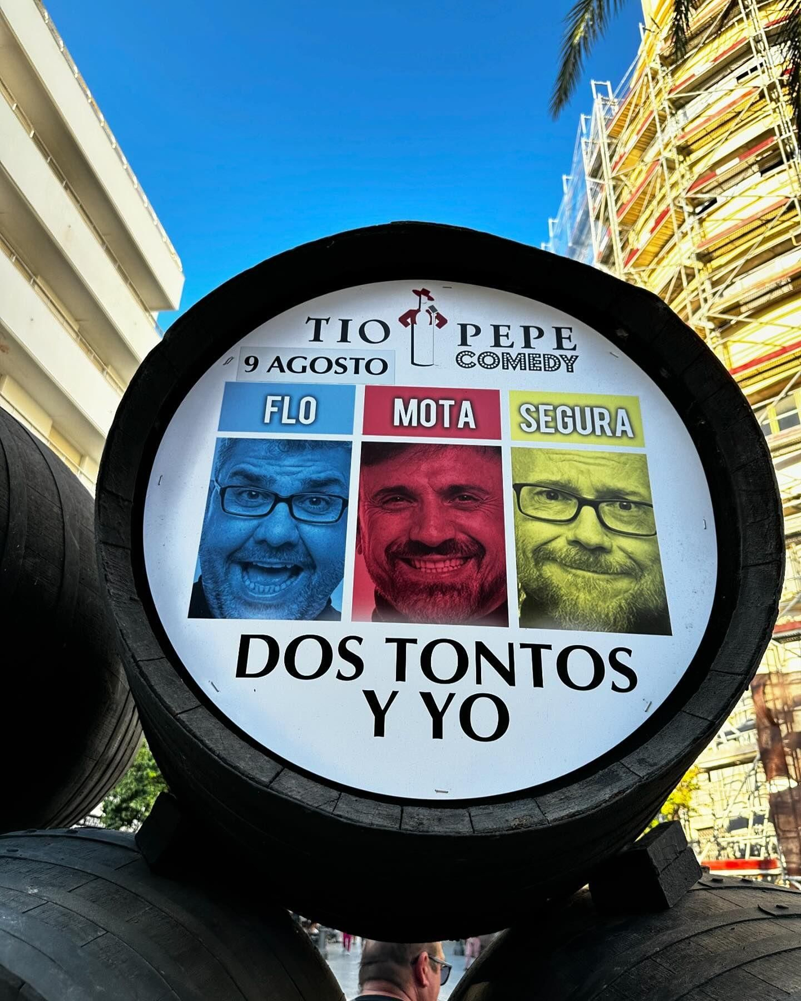 Tonel del Tío Pepe Comedy.